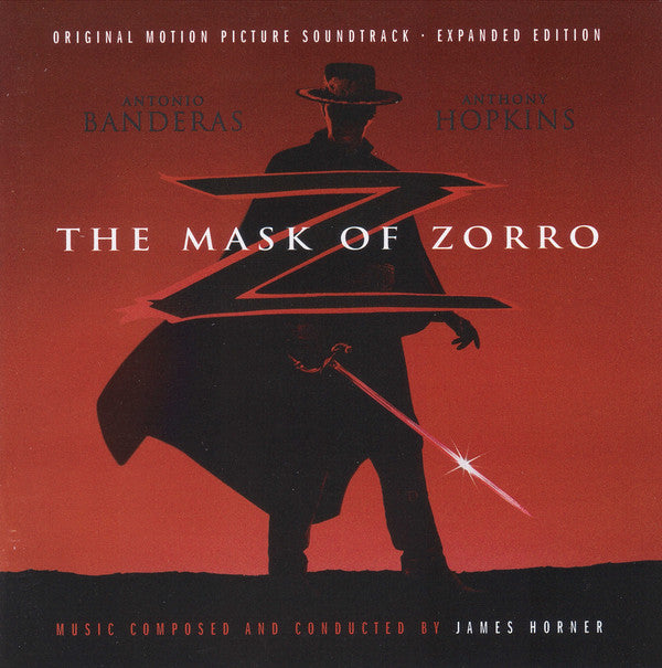 James Horner : The Mask Of Zorro (Original Motion Picture Soundtrack - Expanded Edition) (2xCD, Album, Ltd, RM)