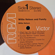 Willie Nelson & Family : Willie Nelson & Family (LP, Album, Club, RE, RM, Ora)