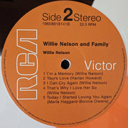 Willie Nelson & Family : Willie Nelson & Family (LP, Album, Club, RE, RM, Ora)
