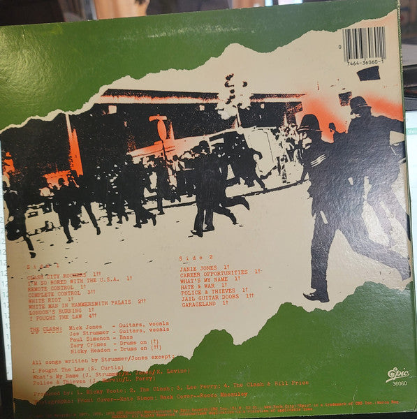 The Clash : The Clash (LP, Album, San)