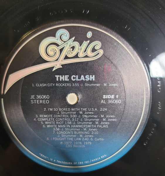 The Clash : The Clash (LP, Album, San)