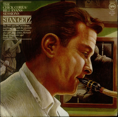 Stan Getz : The Chick Corea / Bill Evans Sessions (2xLP, Comp, Gat)