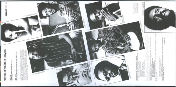 Pharoah Sanders : Summun Bukmun Umyun (LP, Album, Club, Num, RE, 180)