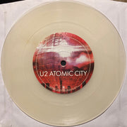 U2 : Atomic City (7", S/Sided, Single, Etch, Ltd, Pho)