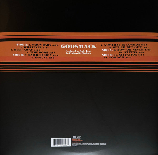 Godsmack : Godsmack (2xLP, Album, RE, RM)
