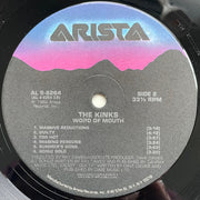 The Kinks : Word Of Mouth (LP, Album, Ind)