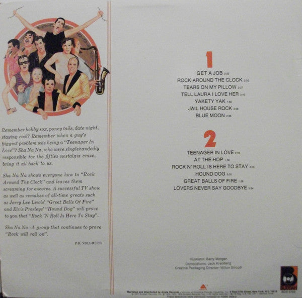 Sha Na Na : The Best Of Sha Na Na (LP, Comp)