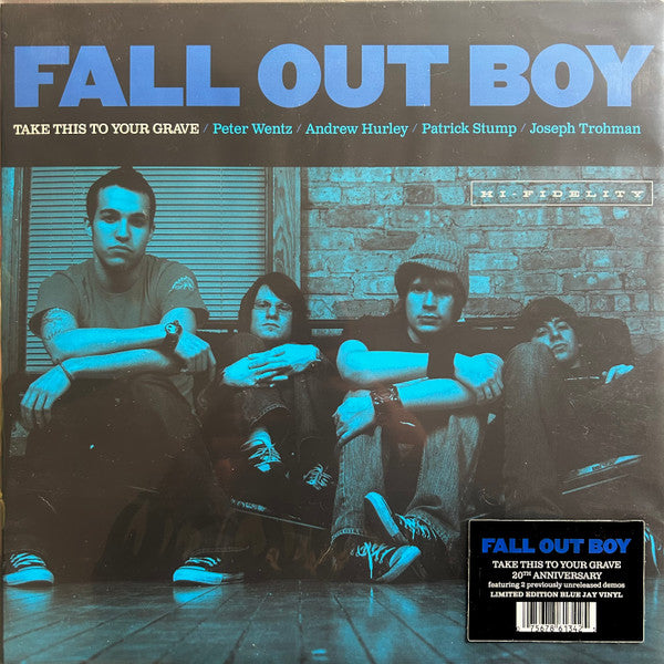 Fall Out Boy : Take This To Your Grave (LP, Album, Ltd, Blu)