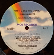 Jimmy Buffett : Off To See The Lizard (LP, Album)
