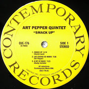 Art Pepper Quintet : Smack Up (LP, Album, RE)