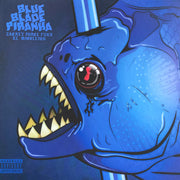 Zackey Force Funk & XL Middleton : Blue Blade Piranha (LP, Album, Ltd, RP, Gal)