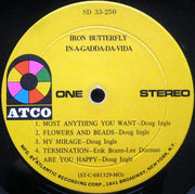 Iron Butterfly : In-A-Gadda-Da-Vida (LP, Album, RP, MO )