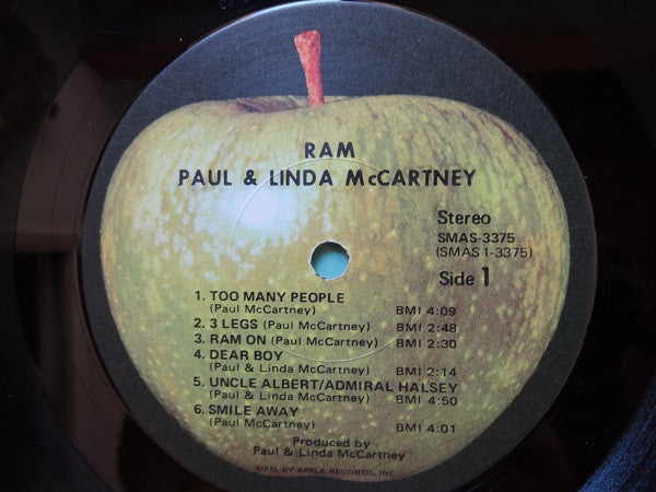 Paul & Linda McCartney : Ram (LP, Album, Los)