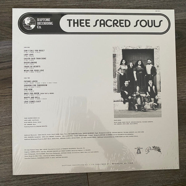 Thee Sacred Souls : Thee Sacred Souls  (LP, Album)
