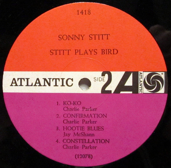 Sonny Stitt : Stitt Plays Bird (LP, Album, Mono, MGM)
