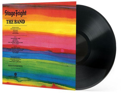 the album cover for The Band - Stage Fright [Limited Edition LP]