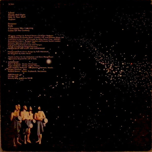 Supertramp : Crime Of The Century (LP, Album, RE)