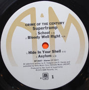 Supertramp : Crime Of The Century (LP, Album, RE)
