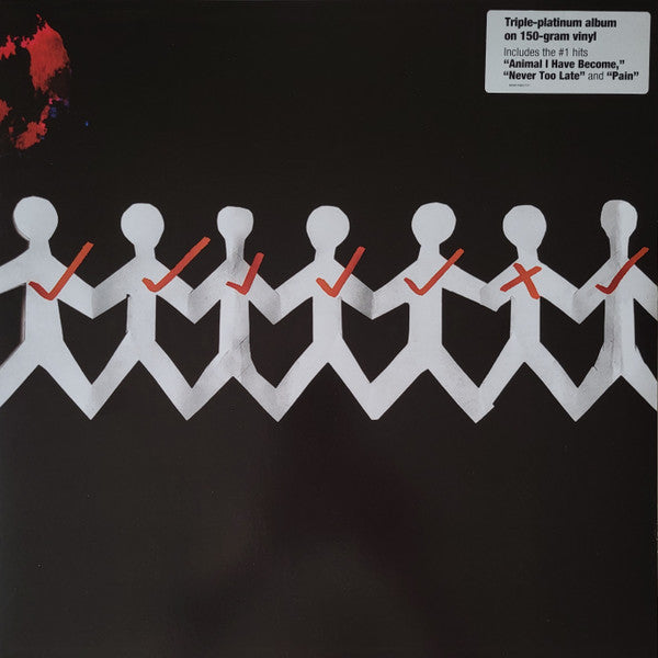 Three Days Grace : One-X (LP, Album, RE, 150)