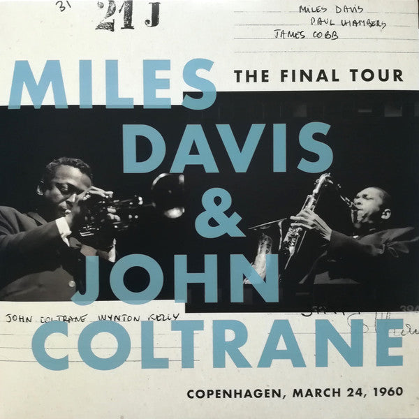 Miles Davis & John Coltrane : The Final Tour: Copenhagen, March 24, 1960 (LP, Album, RE, MPO)