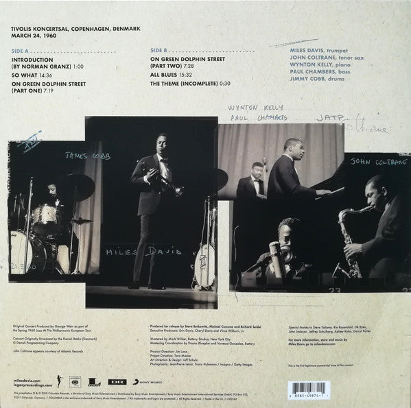 Miles Davis & John Coltrane : The Final Tour: Copenhagen, March 24, 1960 (LP, Album, RE, MPO)