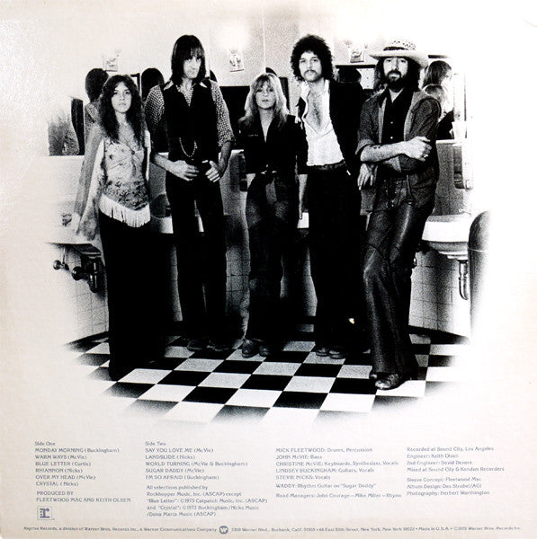 Fleetwood Mac : Fleetwood Mac (LP, Album, RE, Pin)