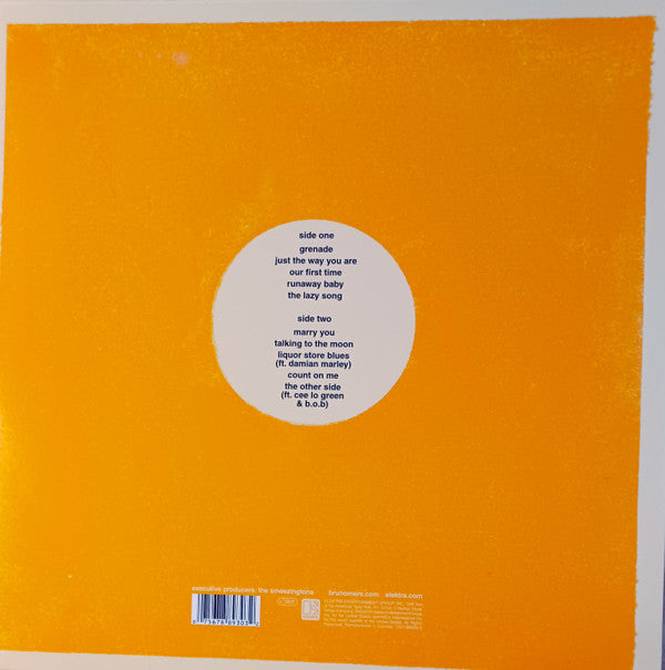 Bruno Mars : Doo-Wops & Hooligans (LP, Album, RP)