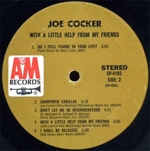 Joe Cocker : With A Little Help From My Friends (LP, Album, Mon)