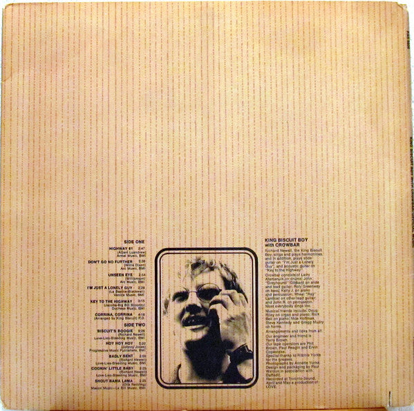 King Biscuit Boy With Crowbar (3) : Official Music (LP, Album, Mon)