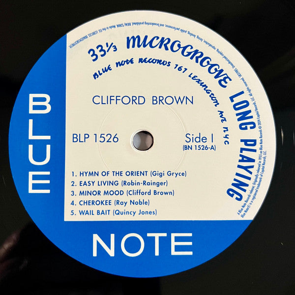 Clifford Brown : Memorial Album (LP, Comp, Mono, RE, RM, 180)