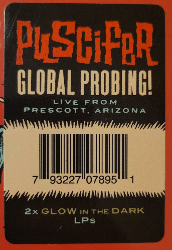 Puscifer : Global Probing! Live From Prescott, Arizona (2xLP, Album, Ltd, Glo)