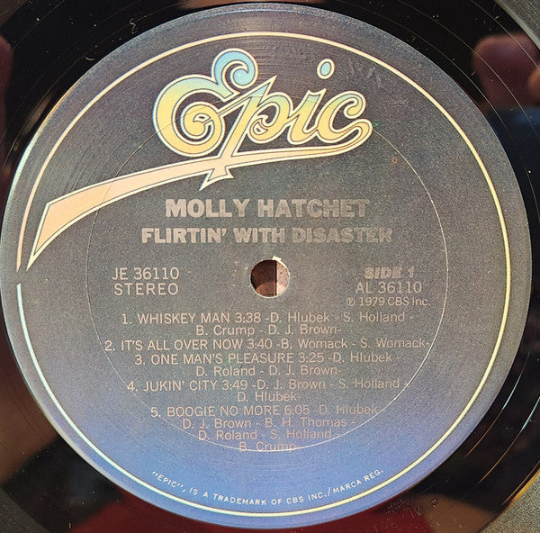 Molly Hatchet : Flirtin' With Disaster (LP, Album, San)