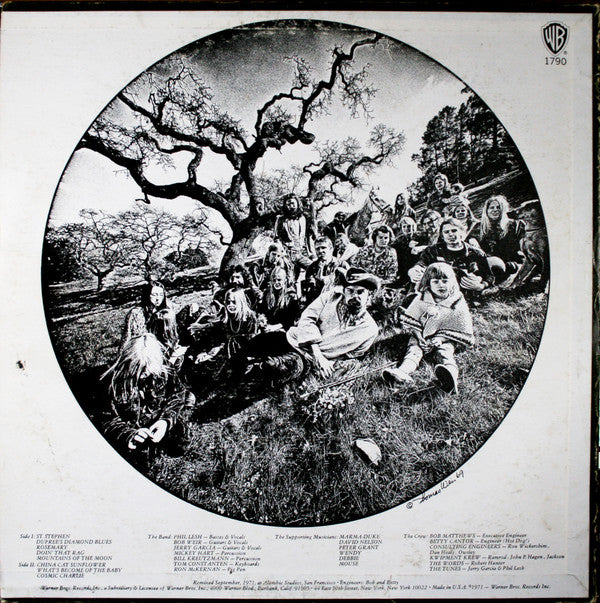 The Grateful Dead : Aoxomoxoa (LP, Album, RE)