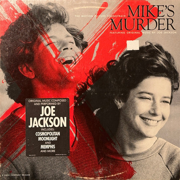 Joe Jackson : Mike's Murder (The Motion Picture Soundtrack) (LP, Album, B -)