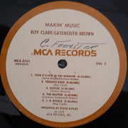 Roy Clark And Gatemouth Brown* : Makin' Music (LP, Album, Pin)