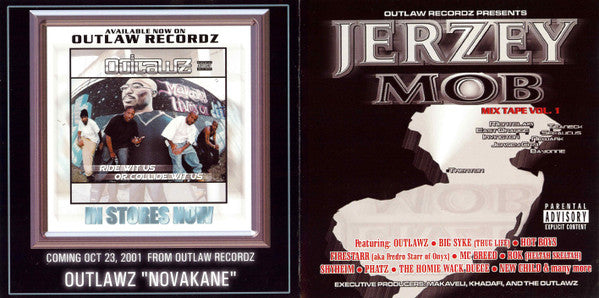 Jerzey Mob : Mix Tape Vol. 1 (CD, Mixtape)