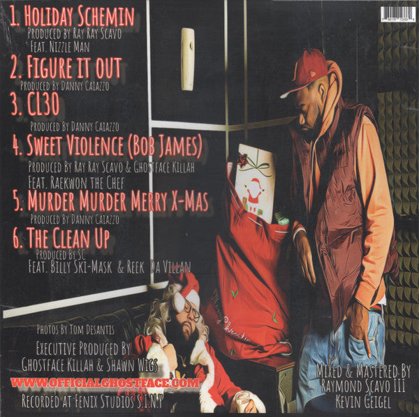 Ghostface Killah : Killah Christmas (12", EP, Red)