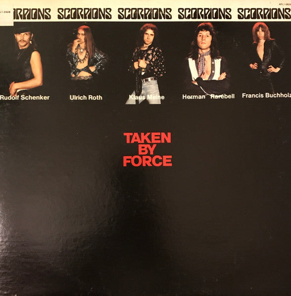 Scorpions : Taken By Force (LP, Album, Ind)
