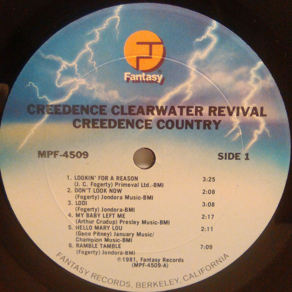 Creedence Clearwater Revival : Creedence Country (LP, Comp, San)