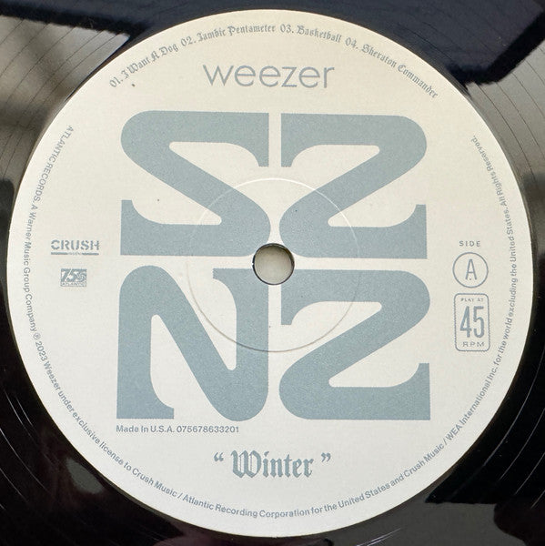 Weezer : SZNZ: Winter (12", EP)