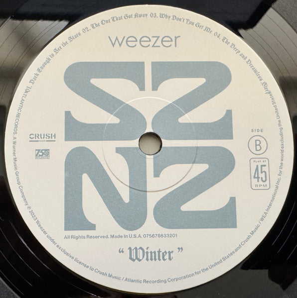 Weezer : SZNZ: Winter (12", EP)