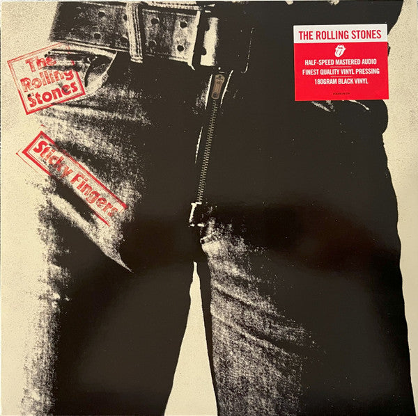 The Rolling Stones : Sticky Fingers  (LP, Album, RE, RM, 180)