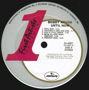 Bobby Arvon : Until Now (LP)