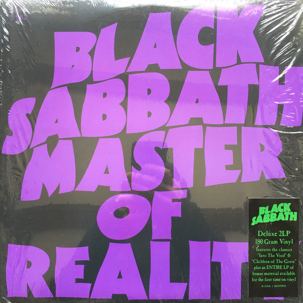 Black Sabbath : Master Of Reality (2xLP, Album, Dlx, RE, RM, 180)