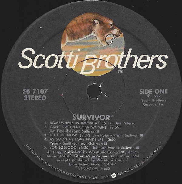 Survivor : Survivor (LP, Album, MO-)