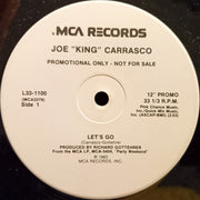 Joe King Carrasco & The Crowns : Let's Go (12", Promo)