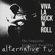 the album cover for Alternative Tv - Viva La Rock 'N' Roll:Complete Deptford Fun City