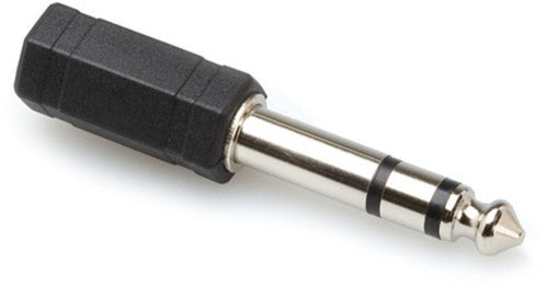Hosa Adaptor 3.5 MM TRS to 1/4 in TRS