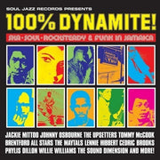 the album cover for Soul Jazz Records Presents - 100% Dynamite [Download Included]