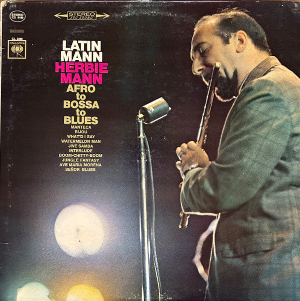 Herbie Mann : Latin Mann (Afro To Bossa To Blues) (LP, Album, San)